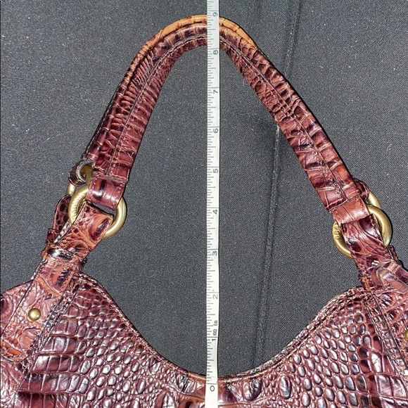 COPY - Brahmin Croc Embossed Leather Tote Bag - Picture 2 of 15